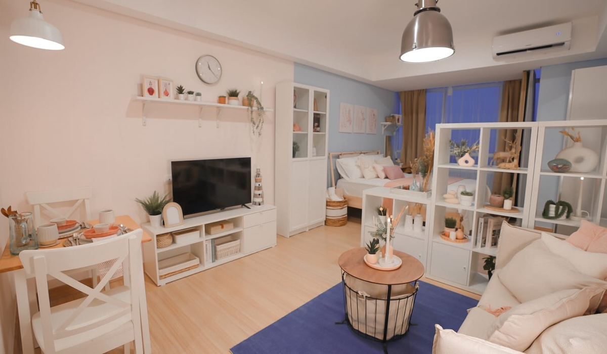 Interior unit Apartemen kerja sama Skandinavia dengan IKEA