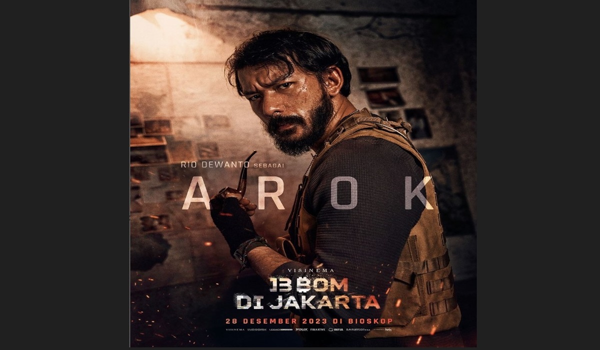 Karakter Arok yang diperankan Rio Dewnto di film 13 Bom di Jakarta