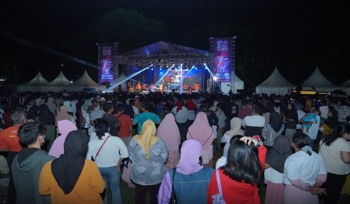 Kegiatan Sahabat Ganjar di Karawang, Jawa Barat.