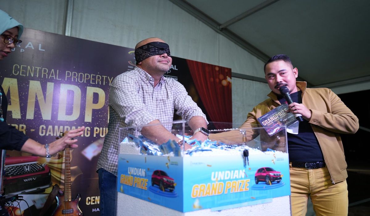 Malam pengundian Central Property Festival 2023