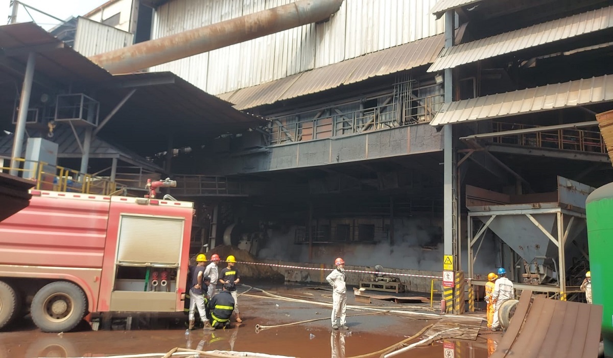 Korban luka kebakaran Smelter  di kawasan industri nikel PT Indonesia Tsingshan Stainless Steel (ITSS) Morowali, Sulteng masih dirawat