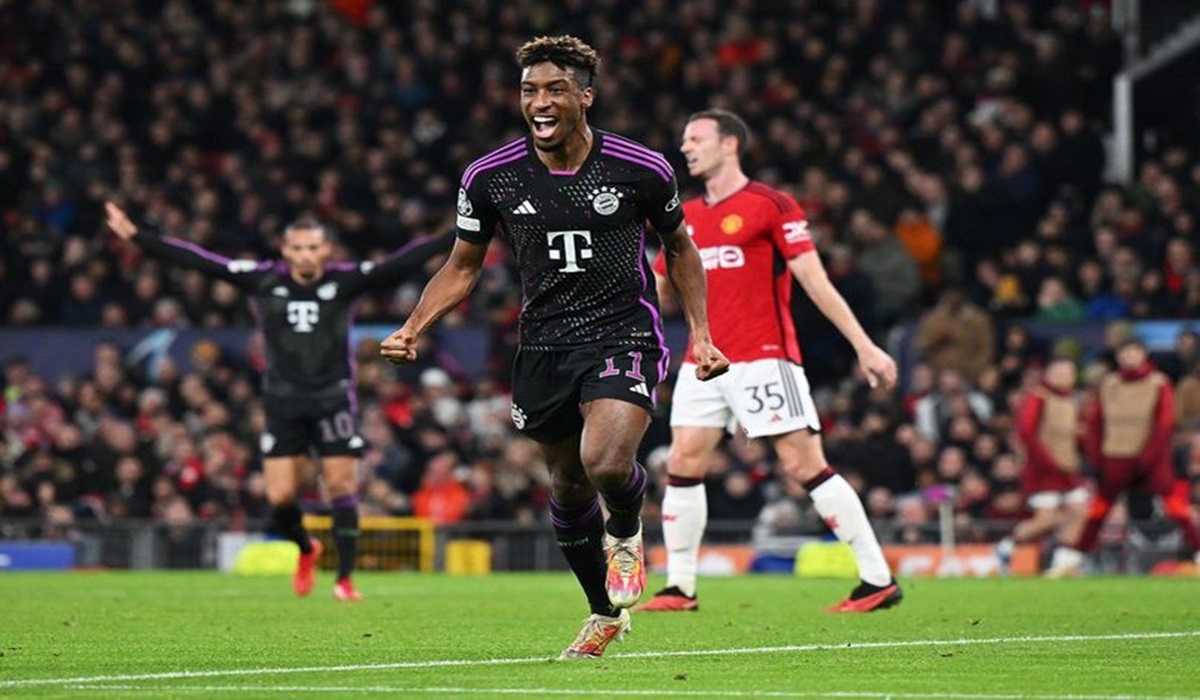 Pemain Bayern Muenchen Kingsley Coman