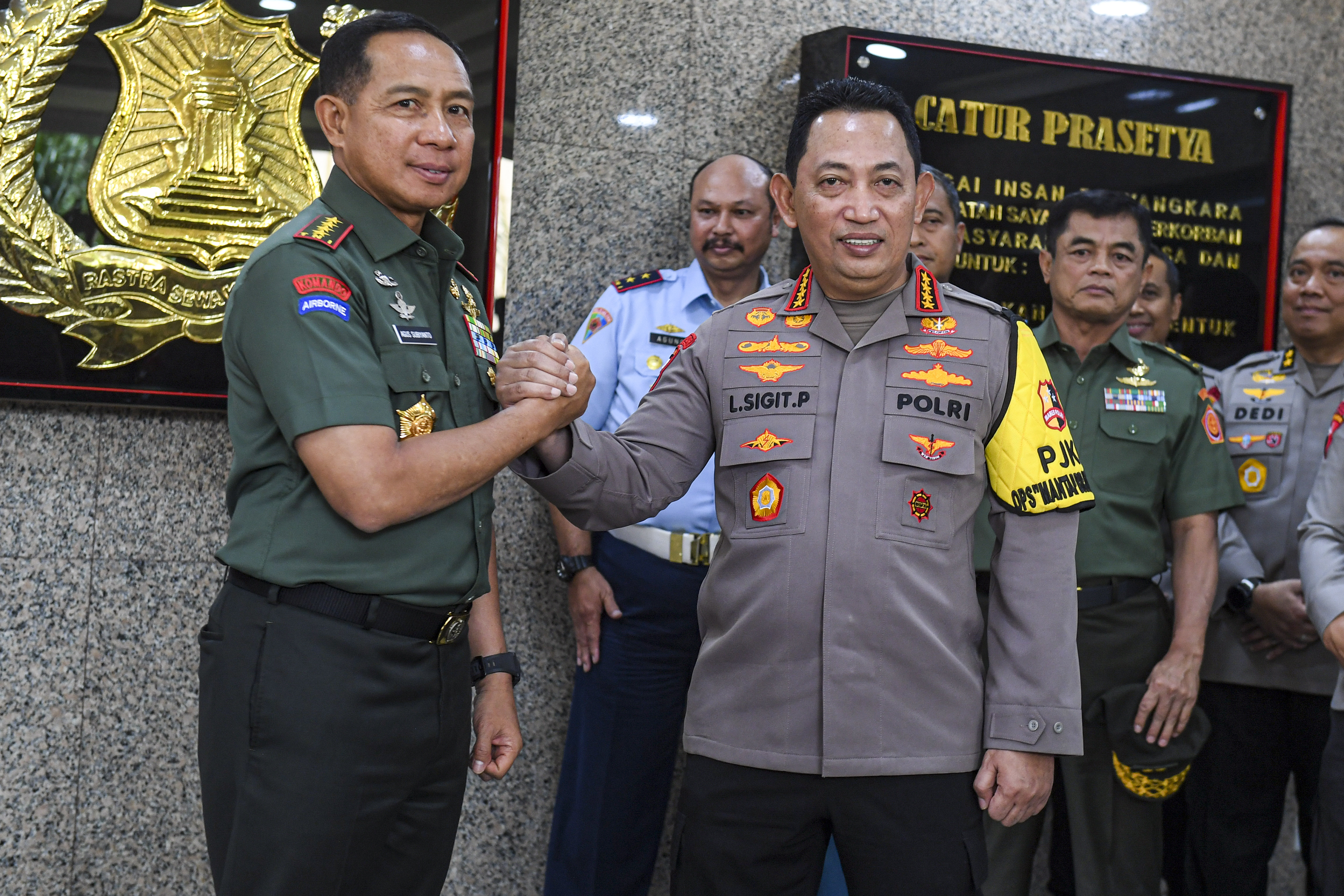 Pertemuan Panglima TNI dengan Kapolri