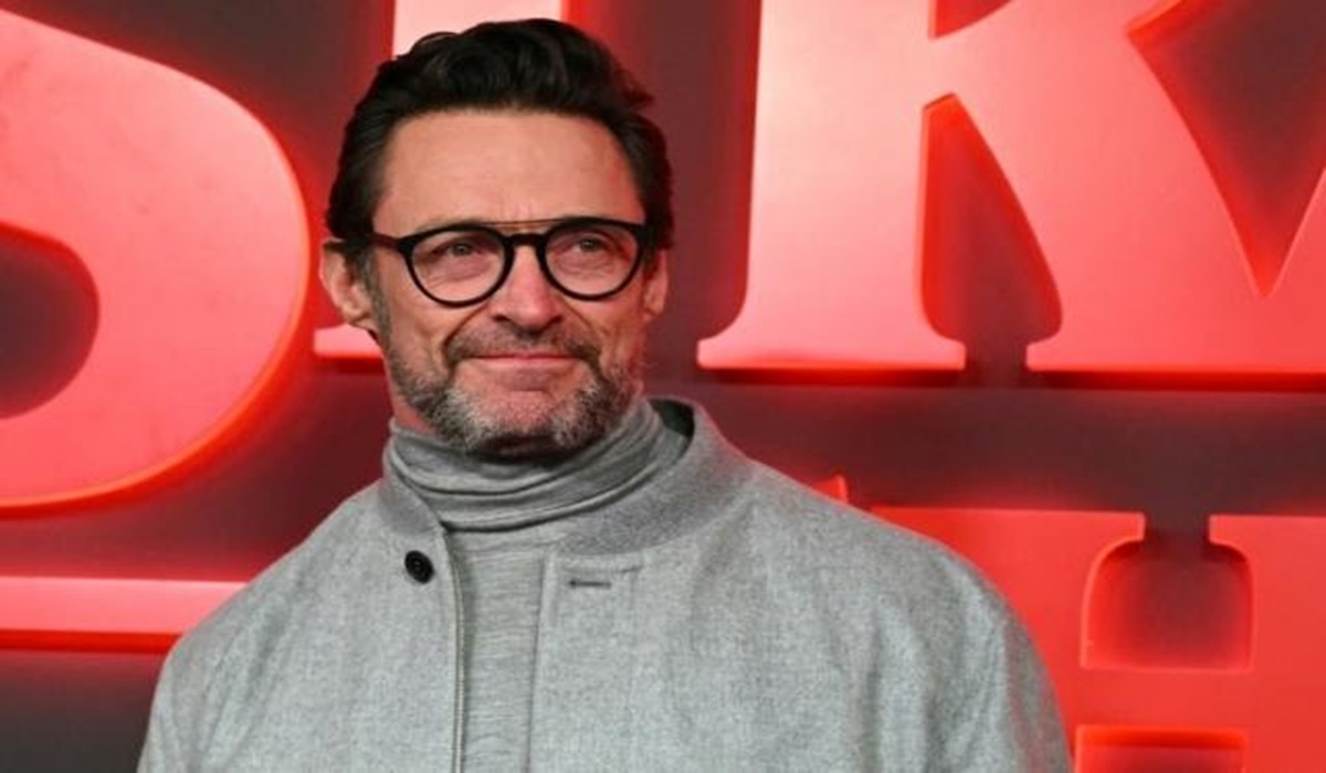 Aktor Hugh Jackman menghadiri pemutaran perdana versi teater Stranger Things