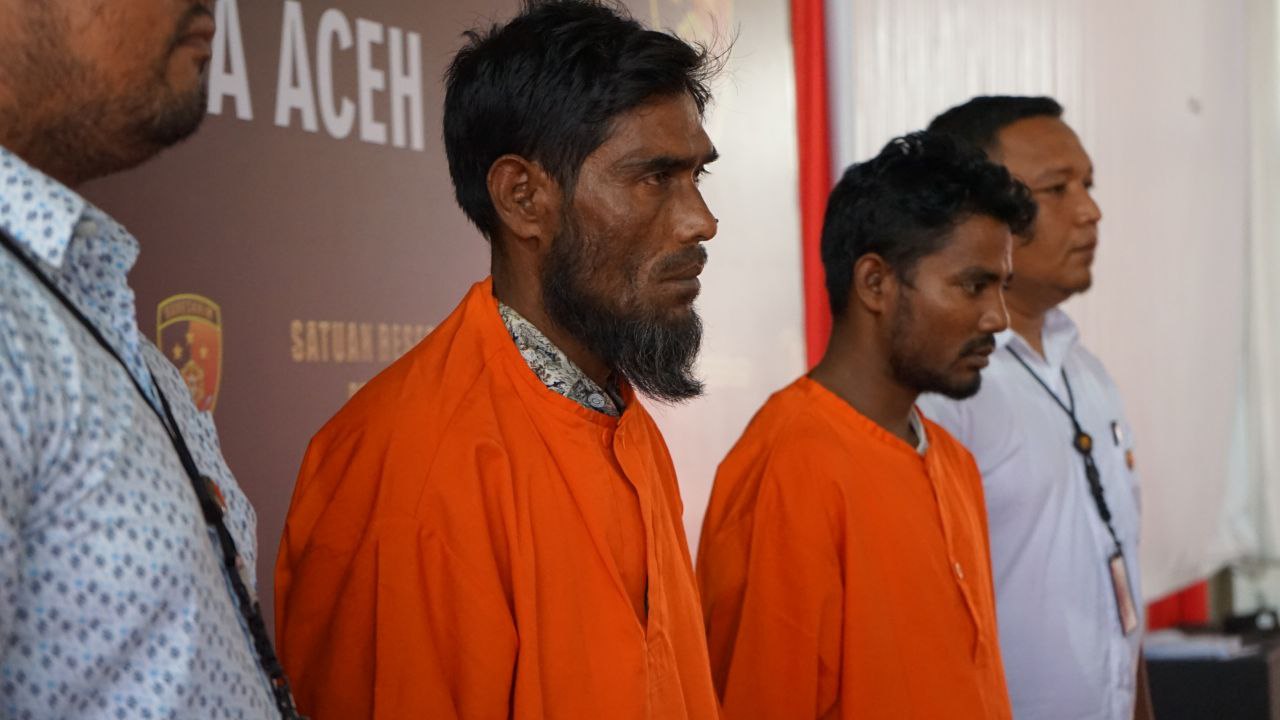 Polresta Banda Aceh kembali menetapkan dua tersangka baru atas dugaan tindak pidana penyelundupan manusia. 