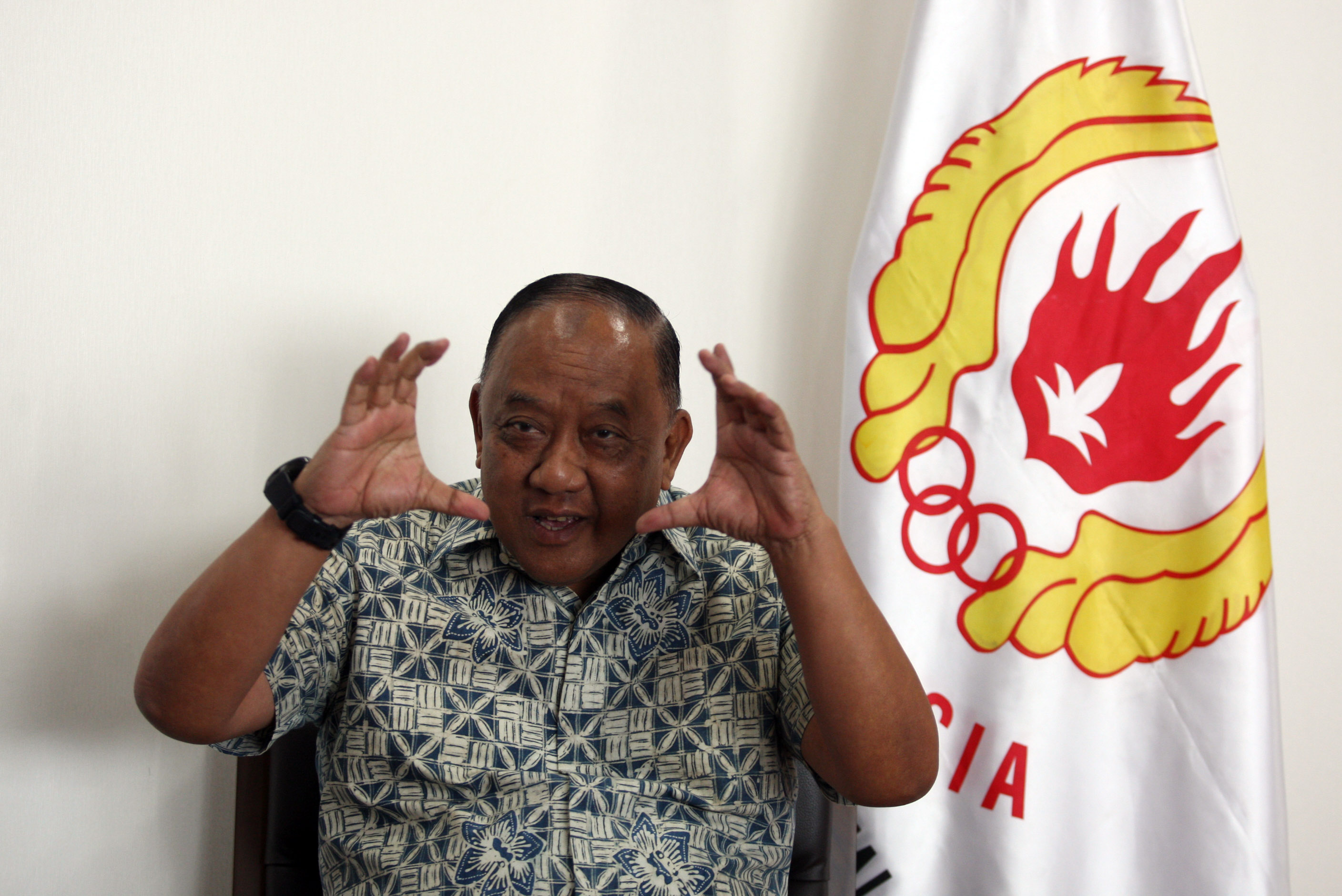 Ketua Umum KONI Marciano Norman.