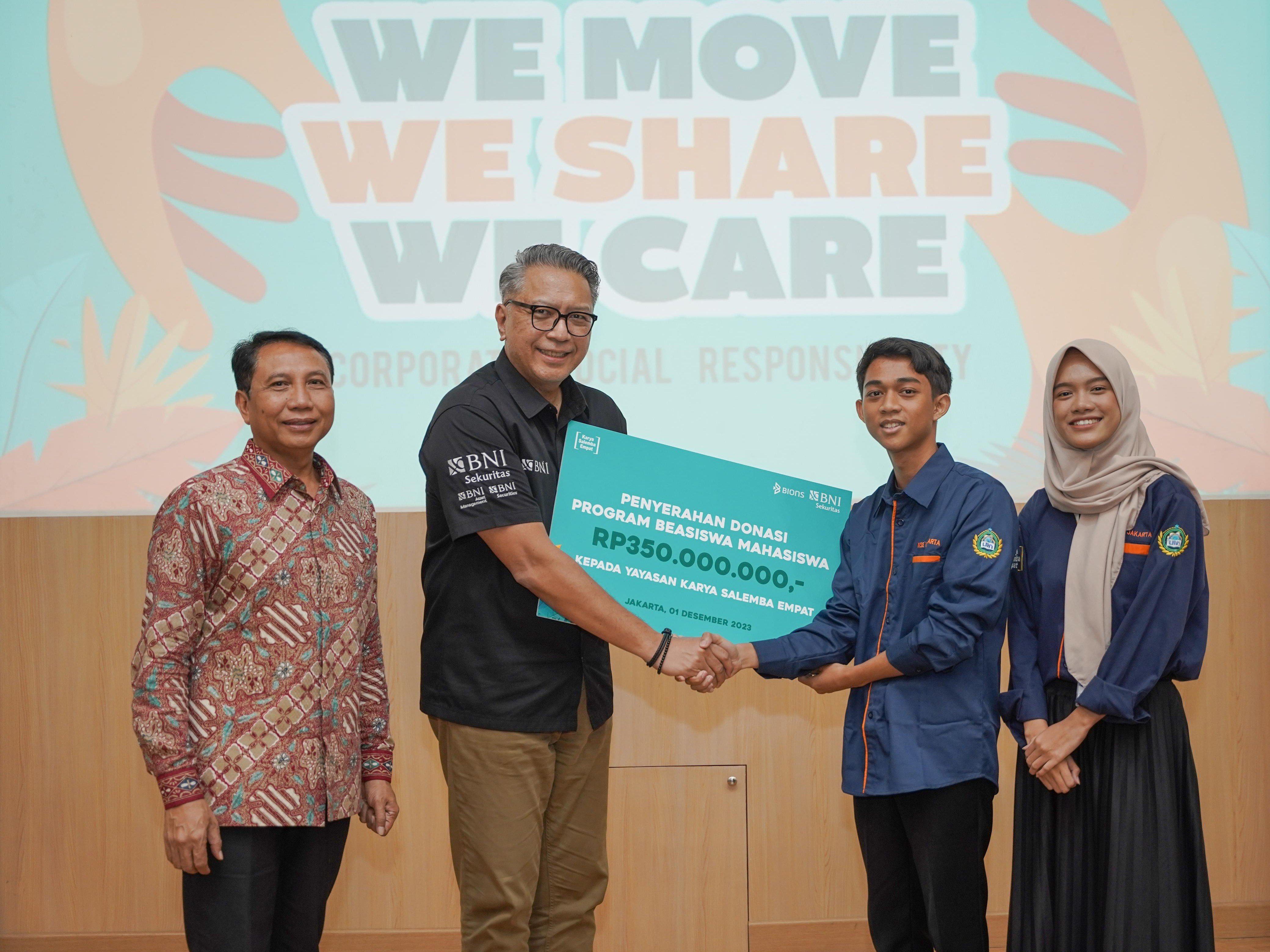 BNI Sekuritas Dukung Literasi dan Inklusi Keuangan