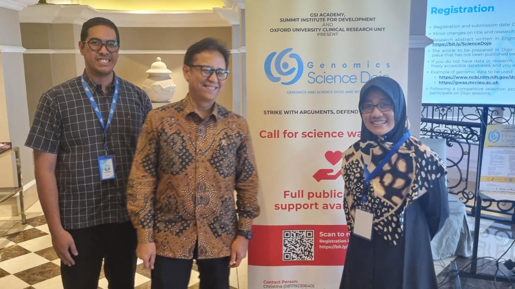 GSI Aacademy dan Oxford University siap menggelar Genomics Science Dojo di Jakarta.