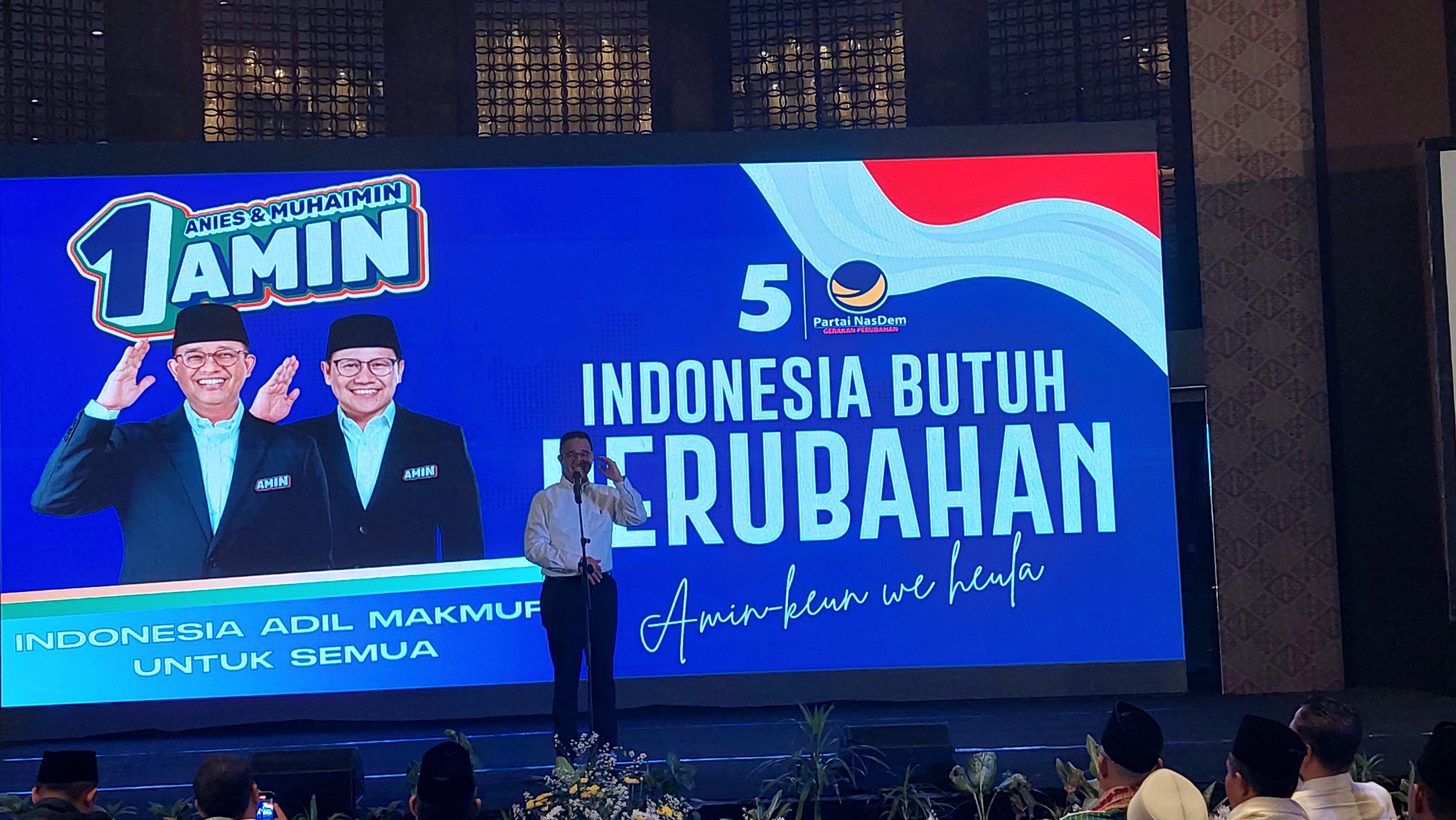 NasDem Bertubi-tubi Kena Masalah, Anies : Ada Kekuatan tidak Inginkan Perubahan