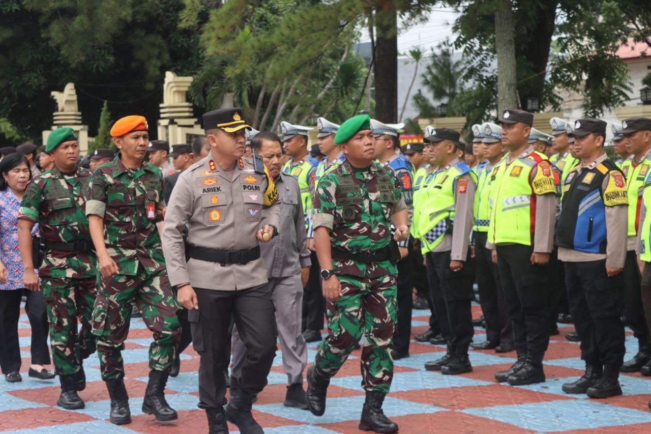 Persiapan pengamanan pemilihan kepala desa serentak di Kabupaten Subang