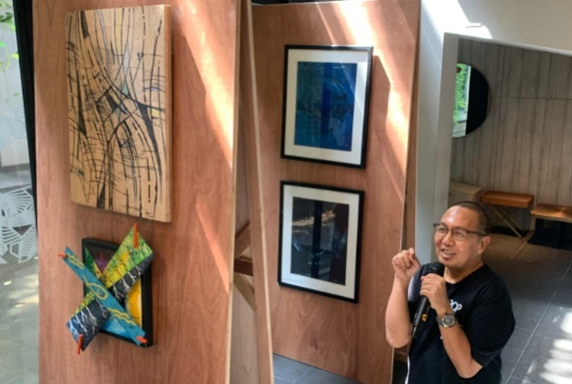 Ary Juwono dalam pembukaan Pop Up Martket di Jakarta, Kamis (14/12/2023).