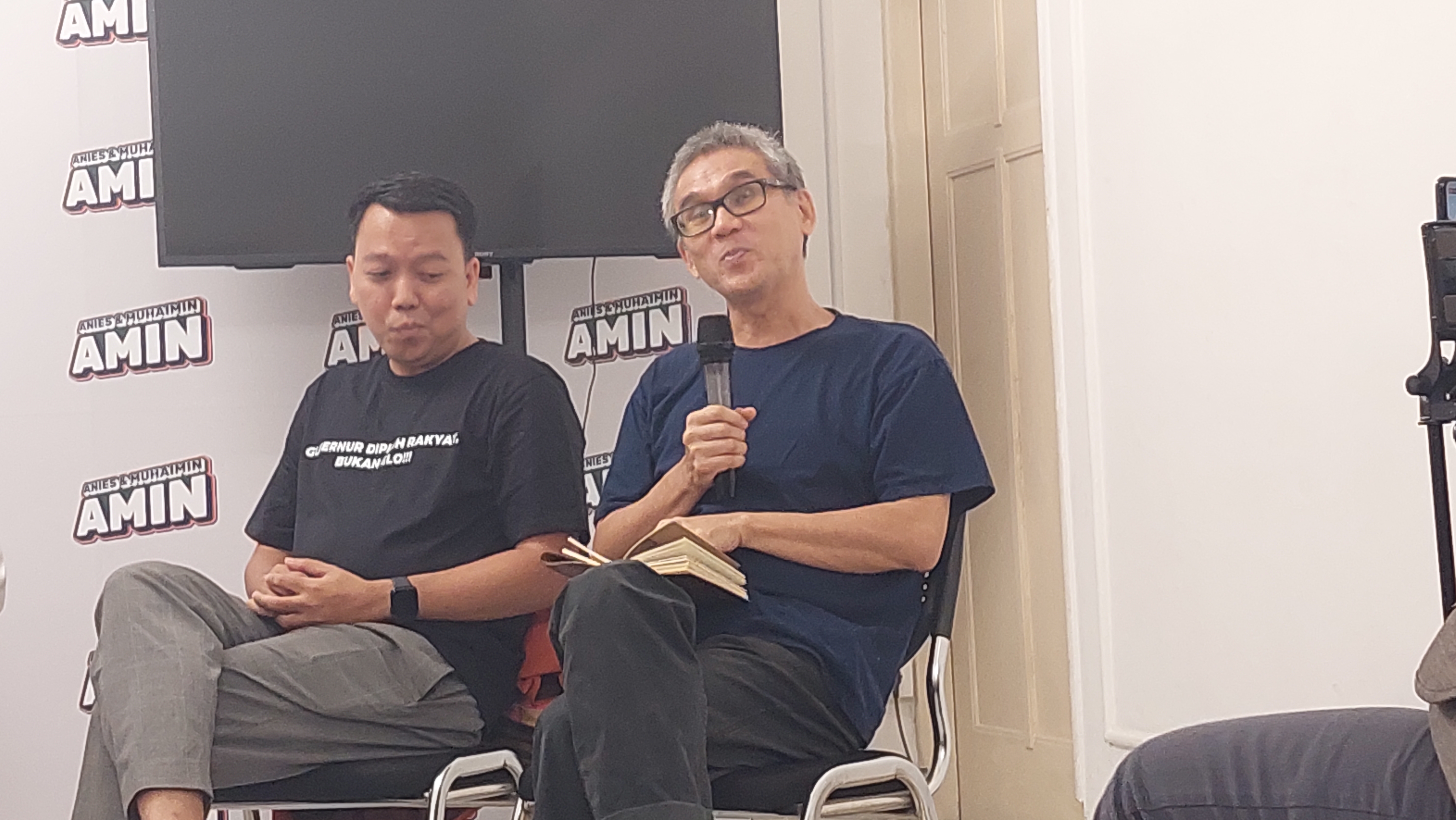 Juru bicara Timnas Amin, Marco Kusumawijaya