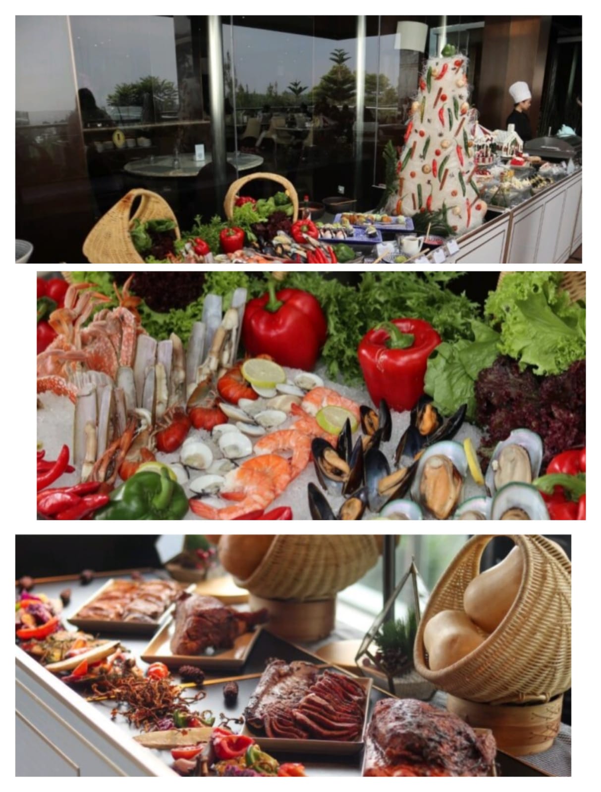 Hidangan Natal di  InterContinental Bandung Dago Pakar