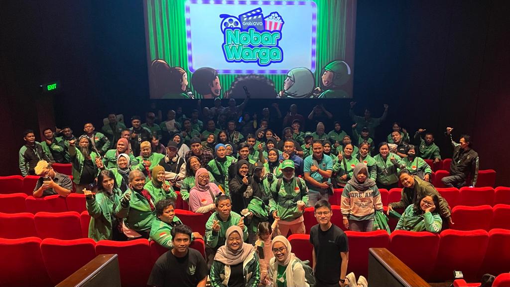 Grab Indonesia kembali menggelar “Nobar Warga Grab” di 14 kota yang dihadiri ribuan mitra pengemudi beserta keluarganya.