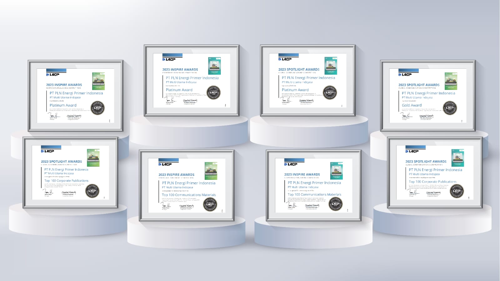 Delapan penghargaan yang diterima PLN EPI