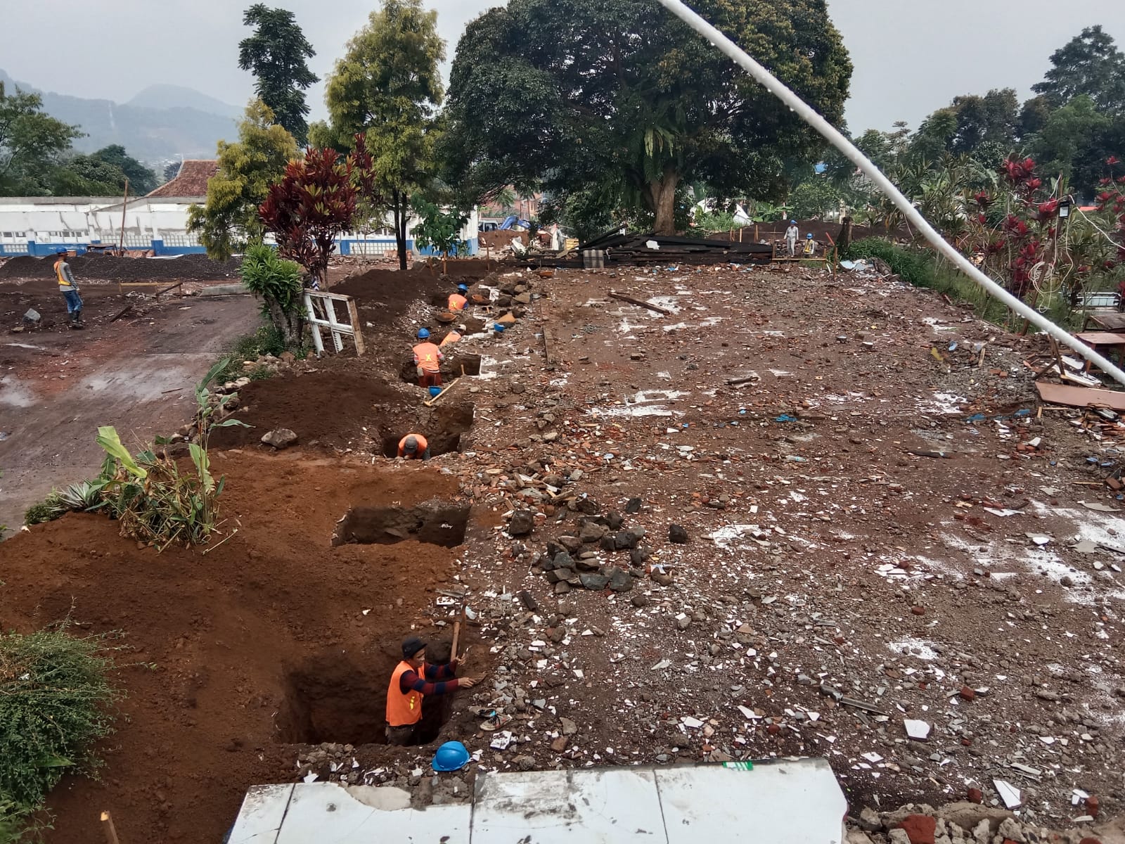 Bangunan sekolah terdampak gempa di Cianjur