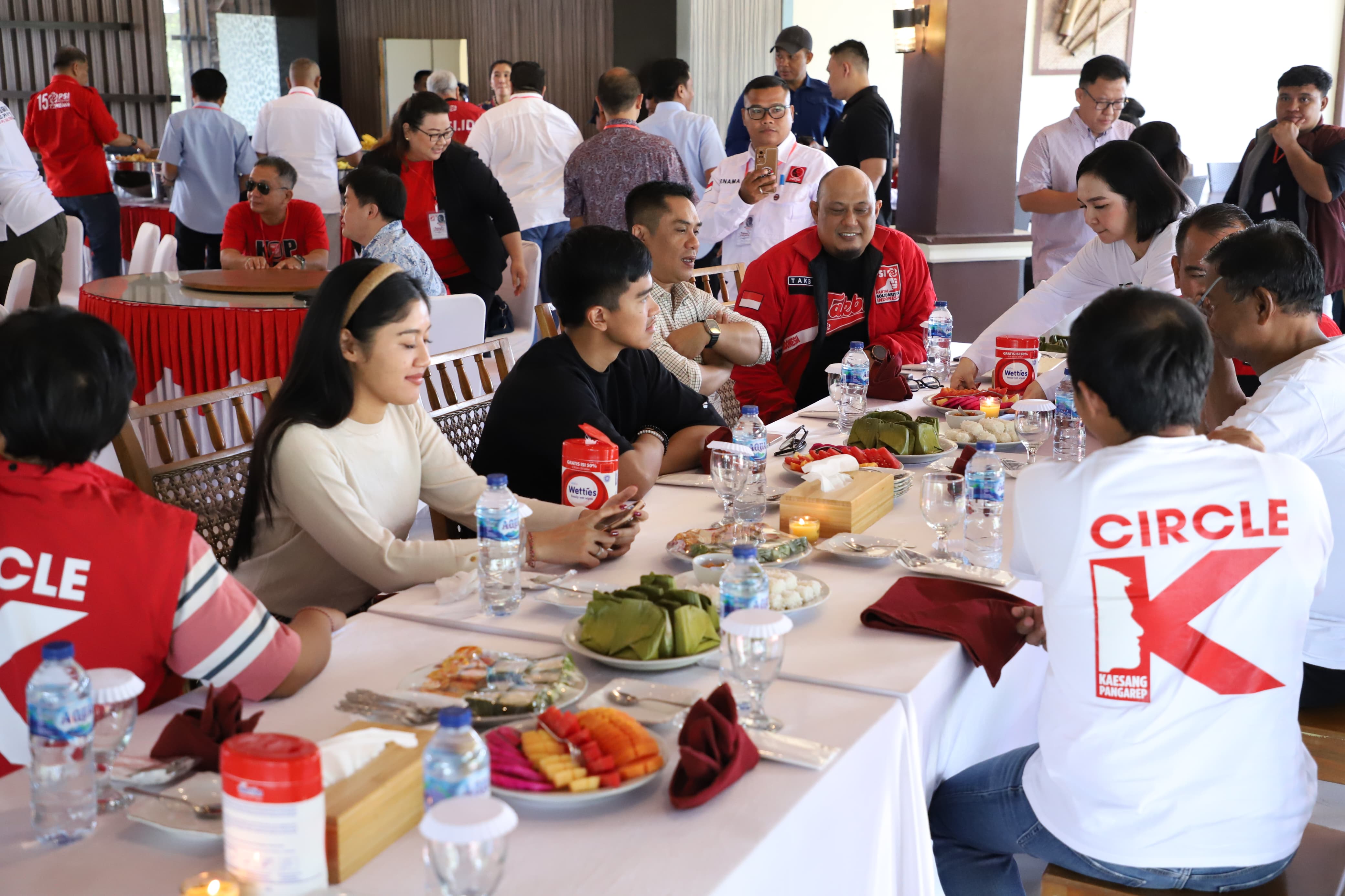 Kaesang Pangarep bersama di Palu, Sulawesi Tengah