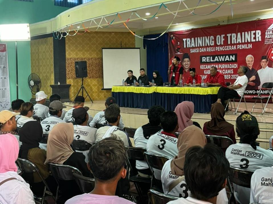 Ganjar-Mahfud Didukung Tim Relawan Pengawas TPS