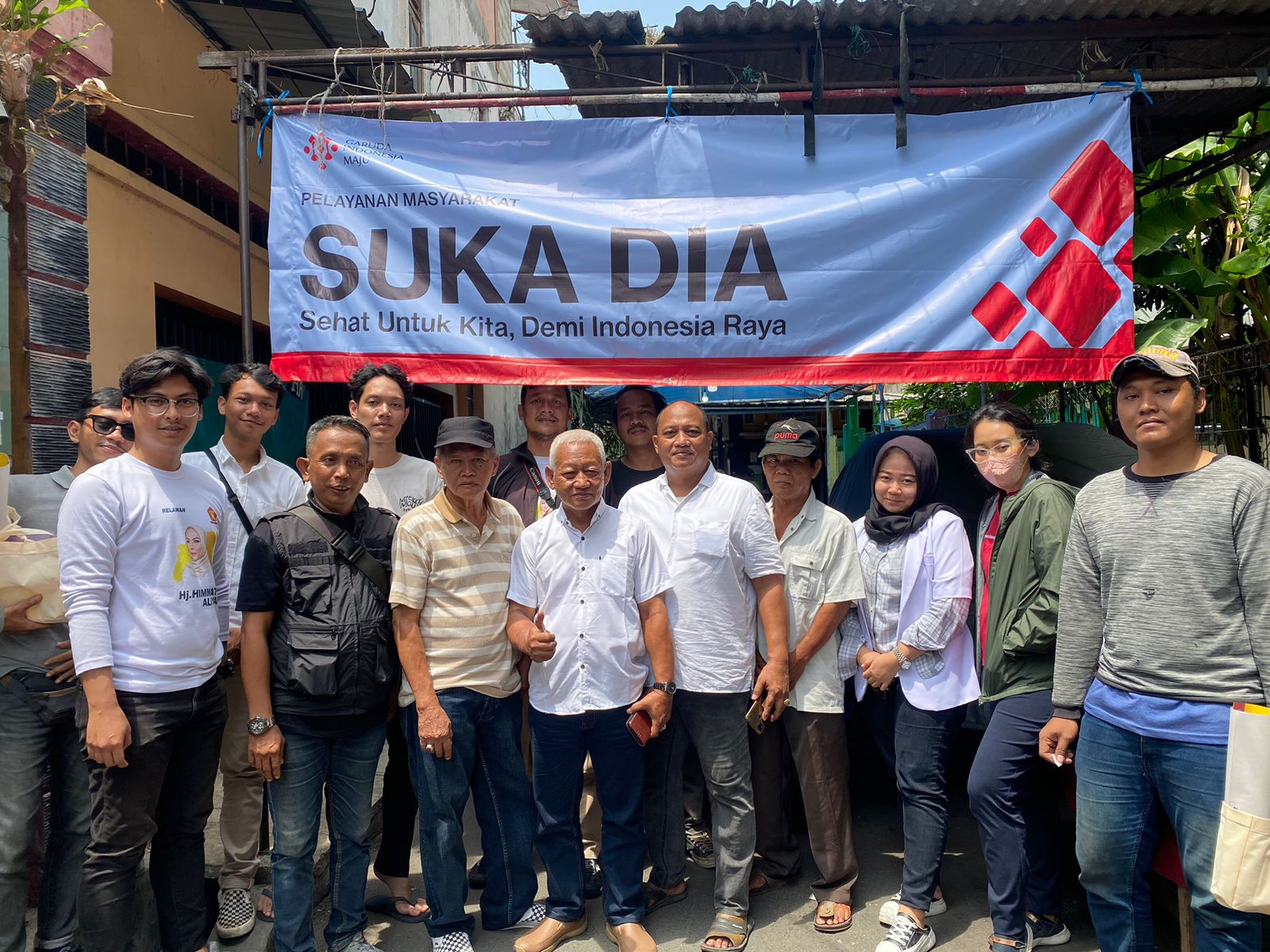 Relawan GIM Prabowo-Gibran gelar acara pemeriksaan kesehatan gratis