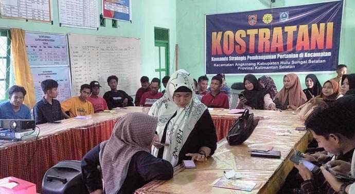 Bimtek berlangsung di BPP Angkinang, Kabupaten Hulu Sungai Selatan, Kalsel.