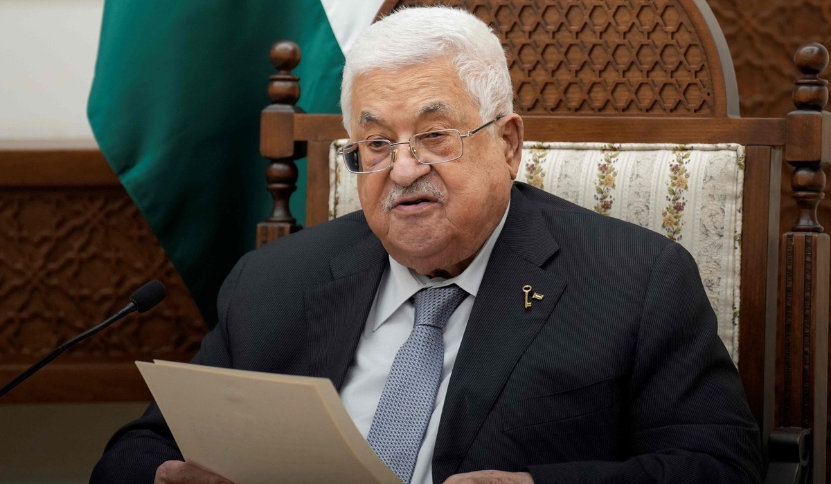 Presiden Palestina, Mahmoud Abbas.