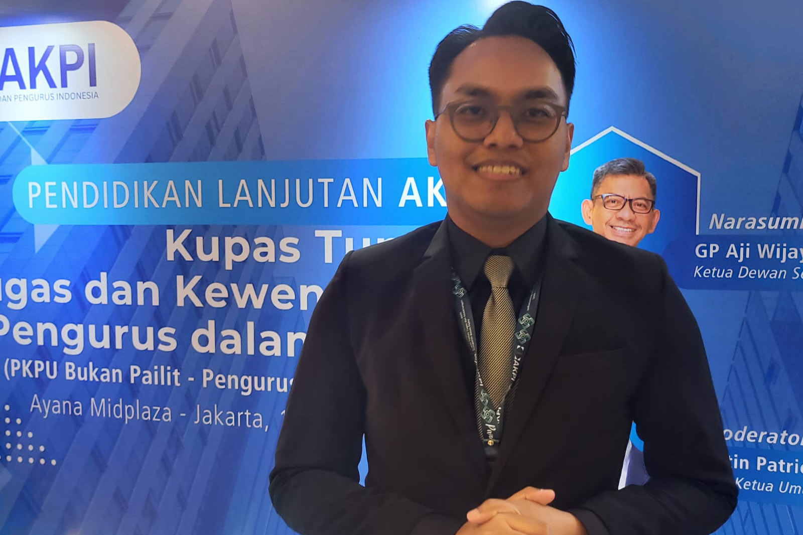 Ketua Panitia Pendidikan Lanjutan AKPI James Peter Nico Christian Paath