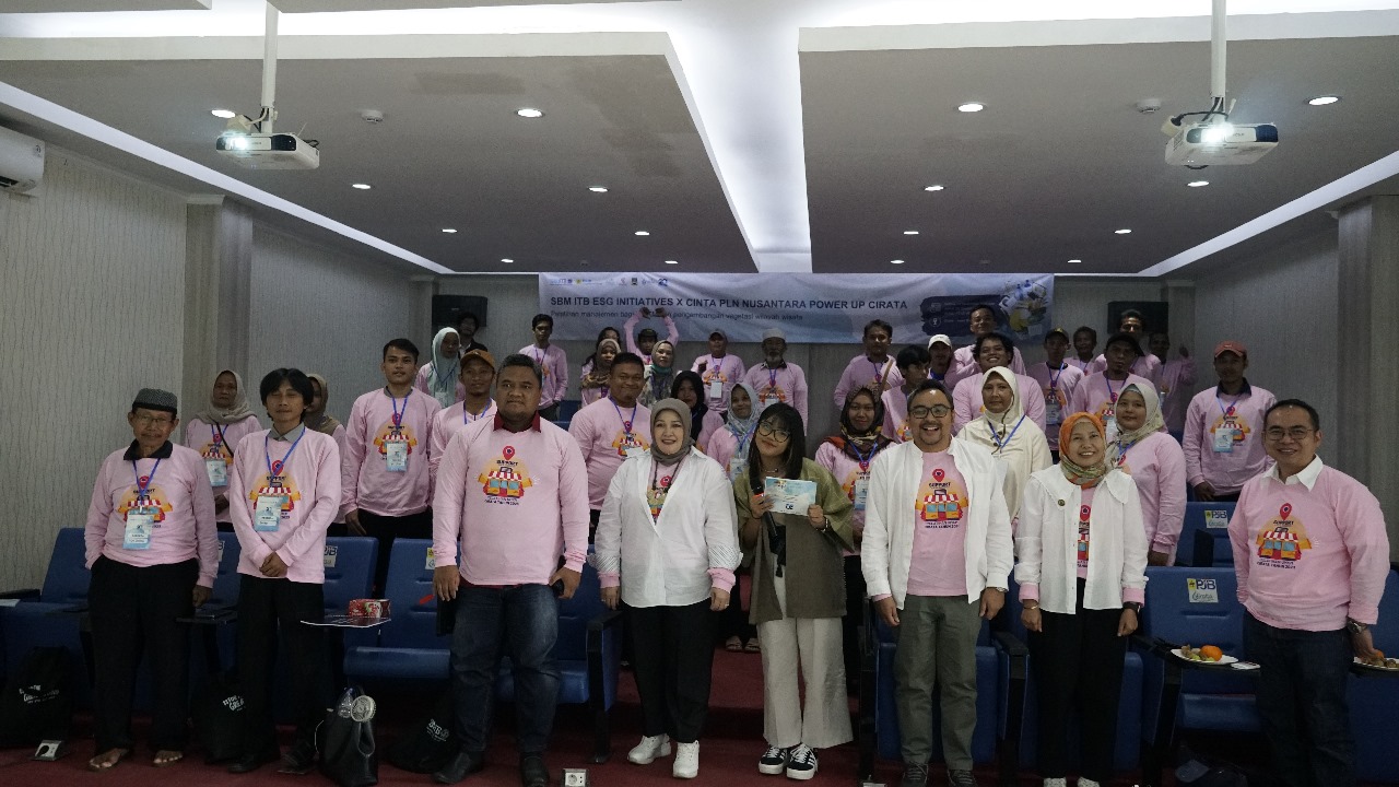 PLN Nusantara Power dan SBM ITB Latih UMKM di Sekitar Cirata