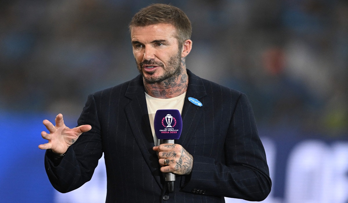 Mantan kapten timnas Inggris David Beckham