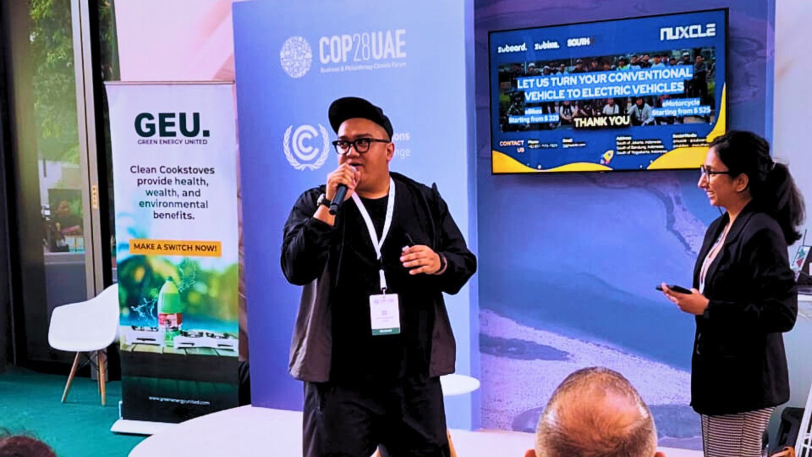 Startup Nuxcle dari Yogyakarta mewakili Indonesia pada COP28UAE Tech Accelerator by New Energy Nexus di Dubai, Uni Emirat Arab.