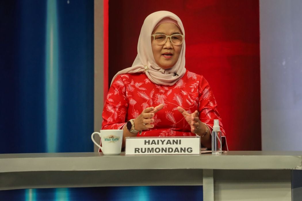 Dirjen Binwasnaker dan K3 Kementerian Ketenagakerjaan Haiyani Rumondang.