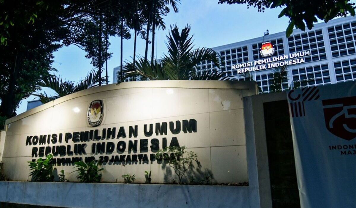 Kantor KPU RI di Jakarta Pusat.
