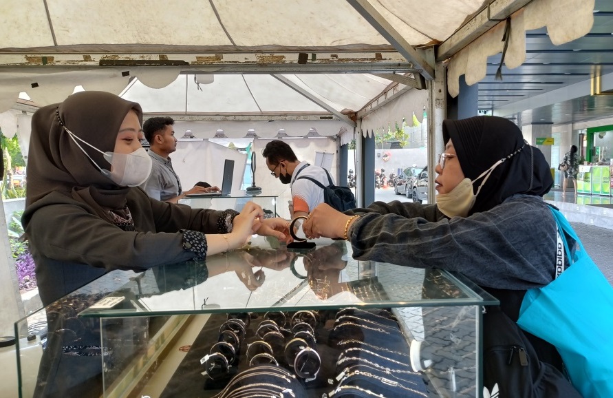 PT Pegadaian Galeri 24 mengadakan bazar emas yang berlangsung pada 13-23 Desember 2023.