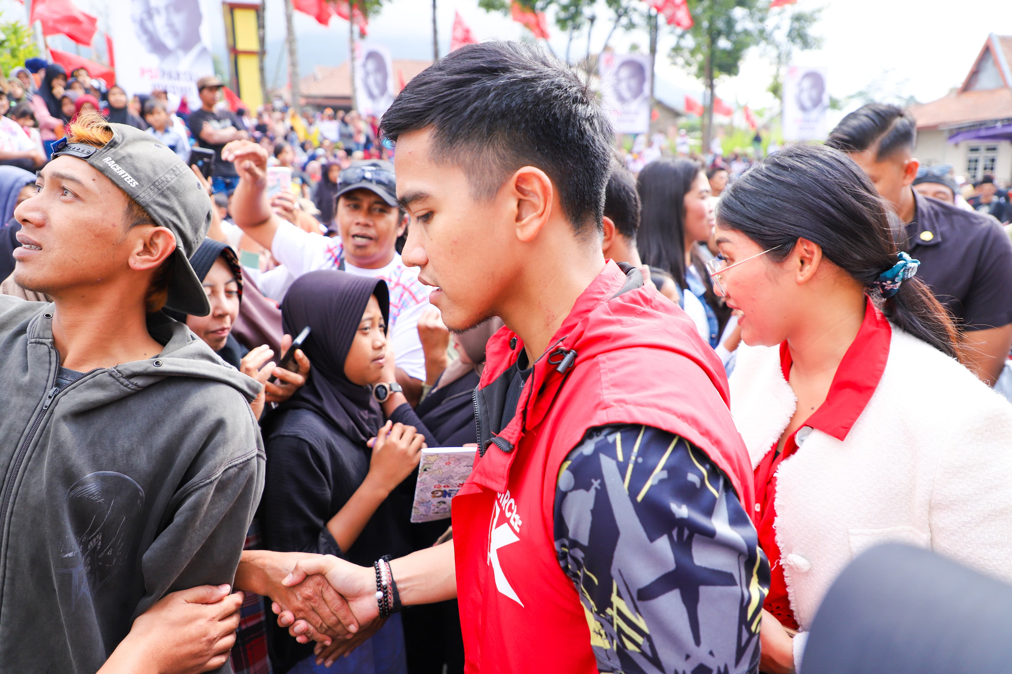 Ketua Umum PSI Kaesang Pangarep di Jateng