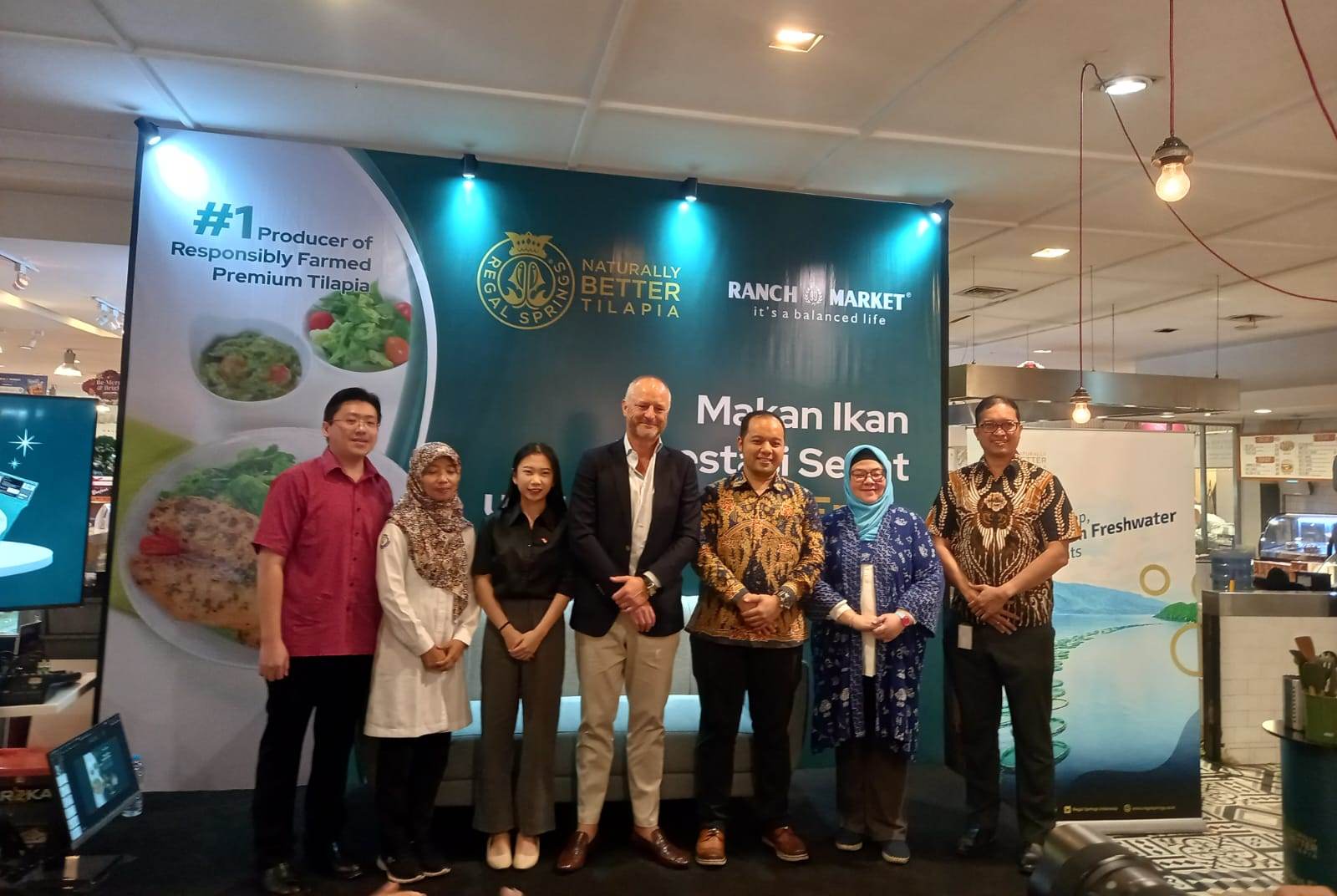 Springs Indonesia (PT Aqua Farm Nusantara) menggelar kegiatan edukasi Makan Ikan, Investasi Sehat Untuk Generasi Emas di Jakarta, hari ini.