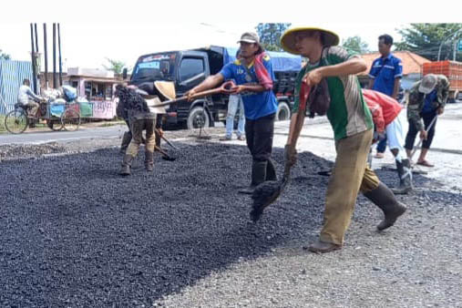 Jelang Libur Natura, Perbaikan Jalan Pantura Dikebut