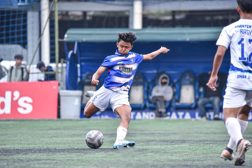 Salah satu laga turnamen sepak bola McDonald’s Liga Ayo 2023.