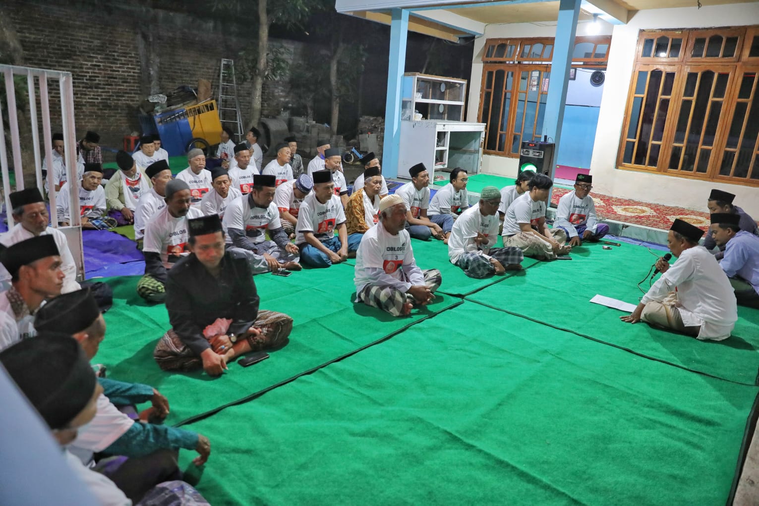 Komunitas Sopir Truk (KST) menggelar pengajian dan doa bersama warga Kota Kediri