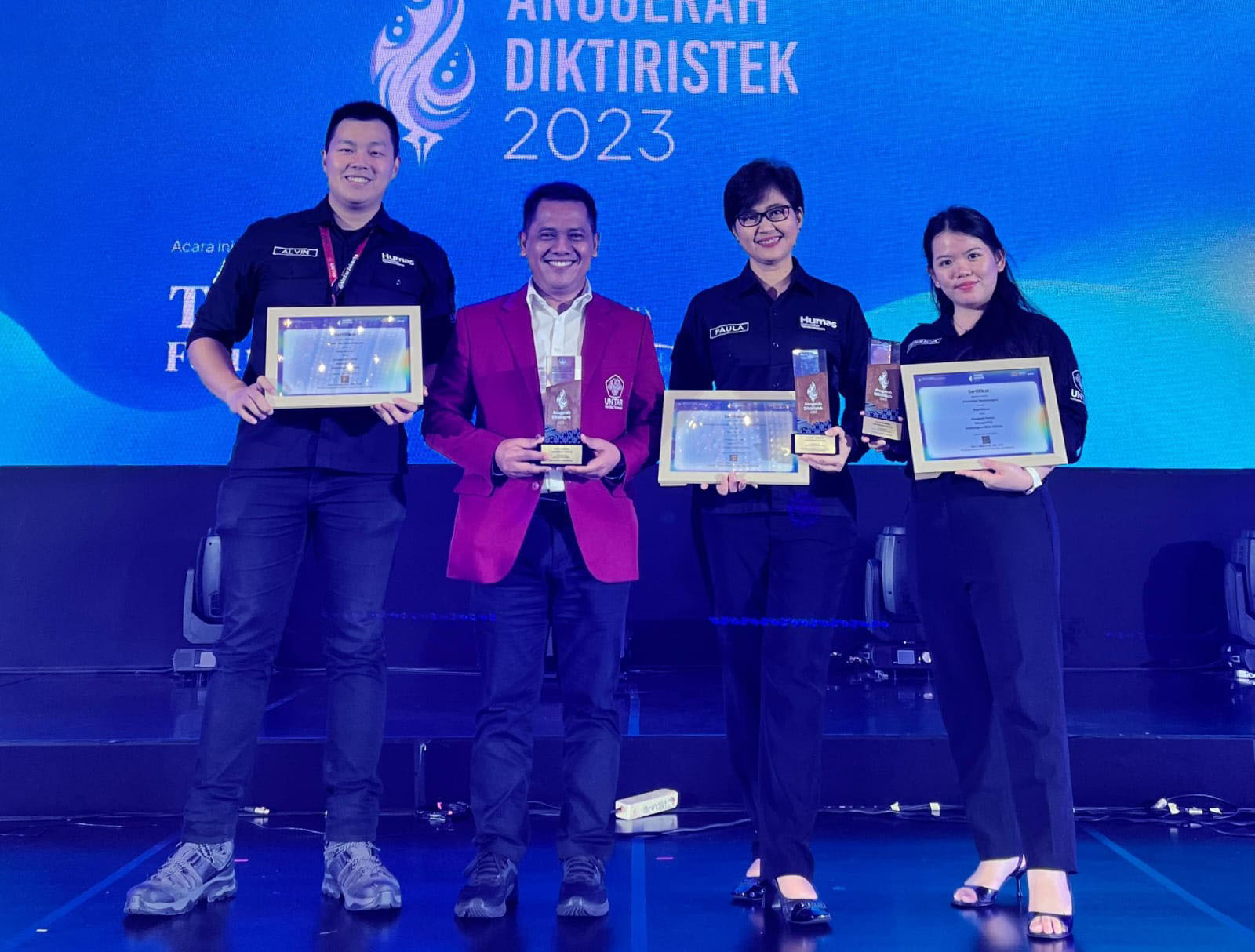 Universitas Tarumanagara meraih penghargaan Diktiristek.