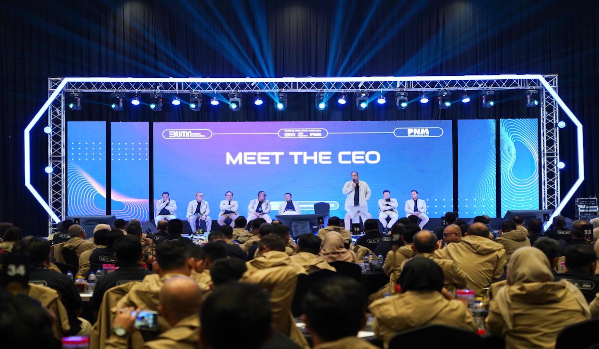  Keluarga besar Holding Ultra Mikro untuk menjaga keberlangsungan pertumbuhan bisnis dan pemberdayaan pelaku usaha