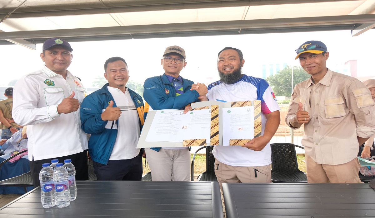 kerja sama Perpani KOta Bekasi dengan The Hub Indonesia