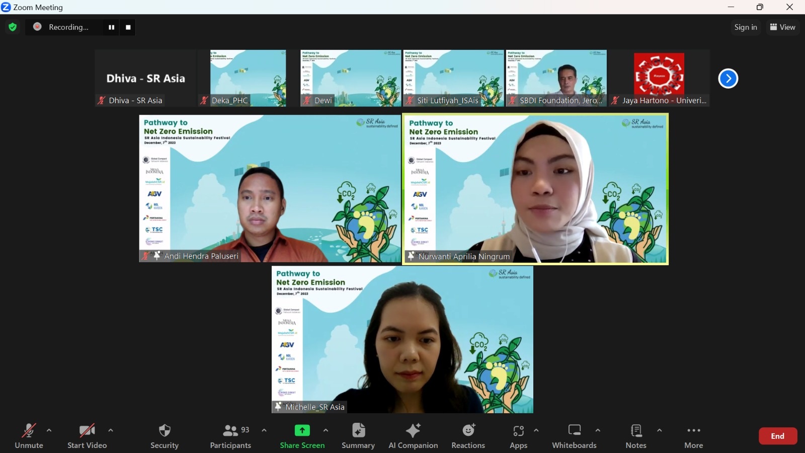 SR Asia Indonesia (PT Sejahtera Rambah Asia) kembali menyelenggarakan acara tahunannya, Sustainability Festival 2023.