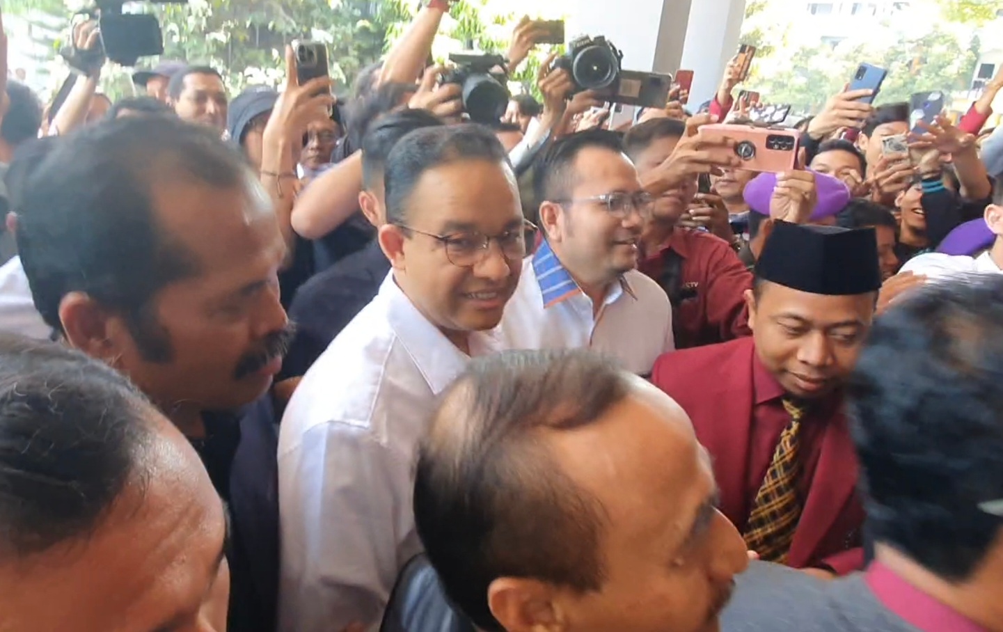  Calon presiden (capres) nomor urut 1 Anies Baswedan. 