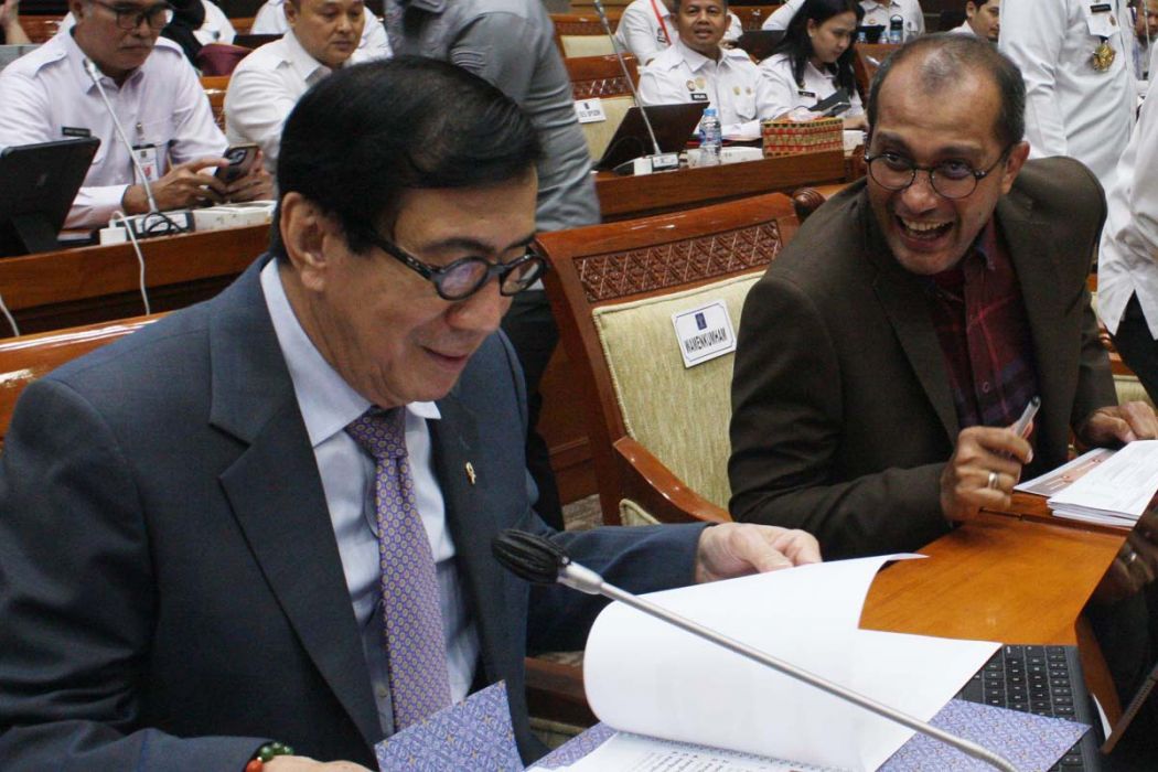 Menkumham Yasonna H Laoly