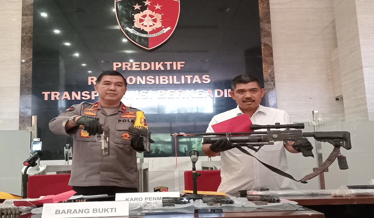 Penembakan 2 teroris di Lampung