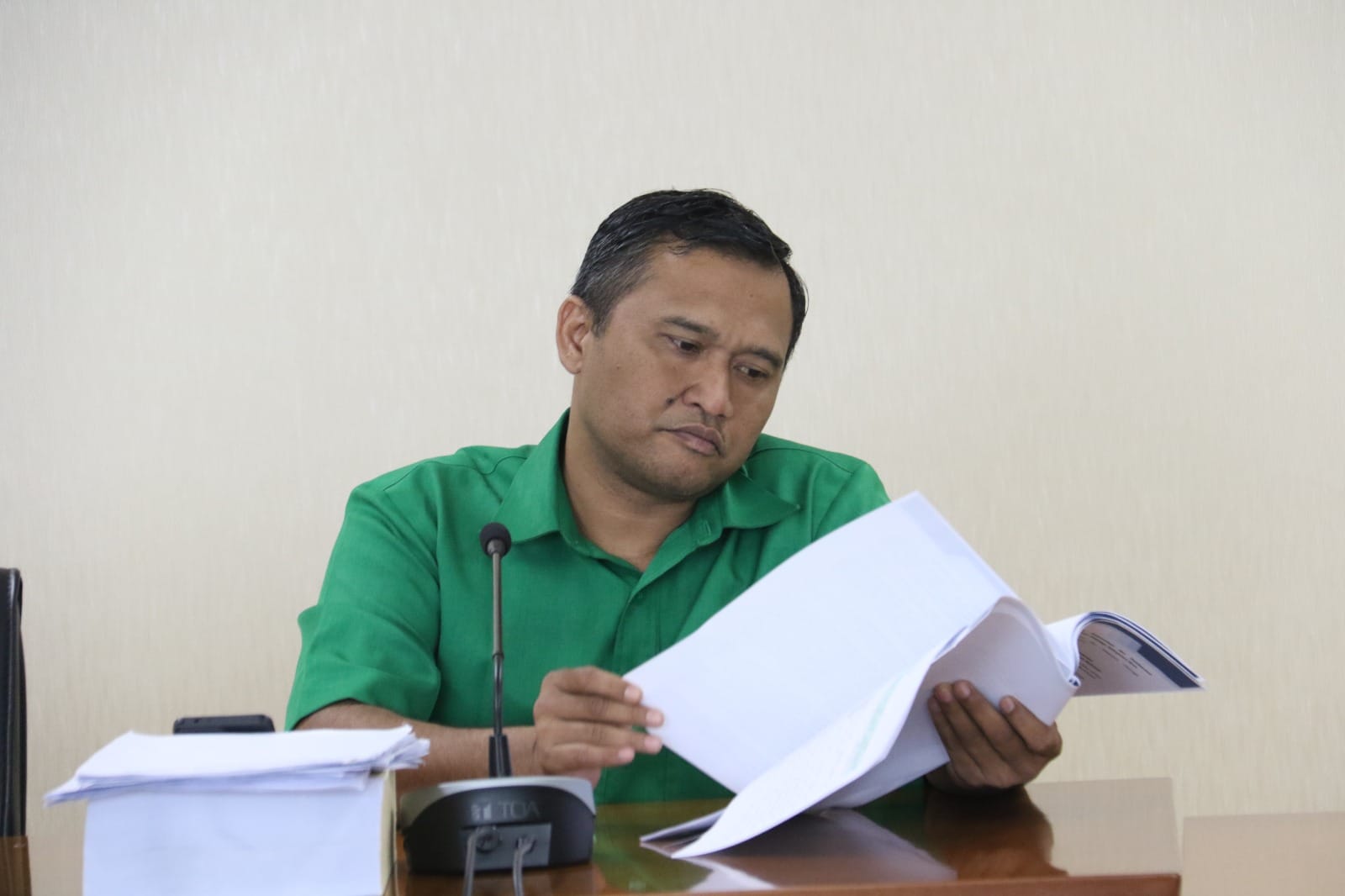  Ketua Komisi IV DPRD Kota Bogor, Akhmad Saeful Bakhri, yang juga politikus PPP.