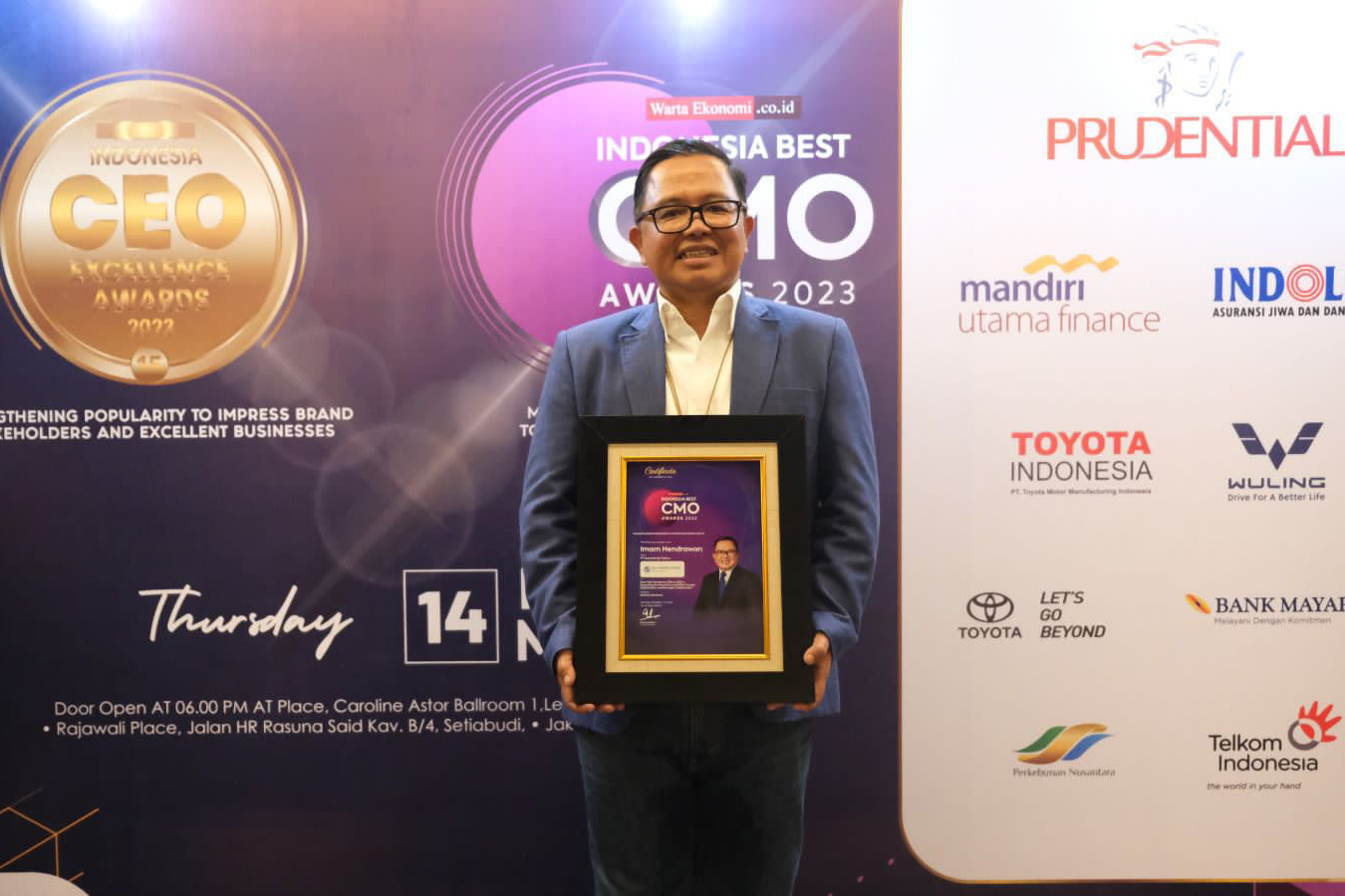 Direktur Pemasaran PT Jasaraharja Putera Imam Hendrawan.