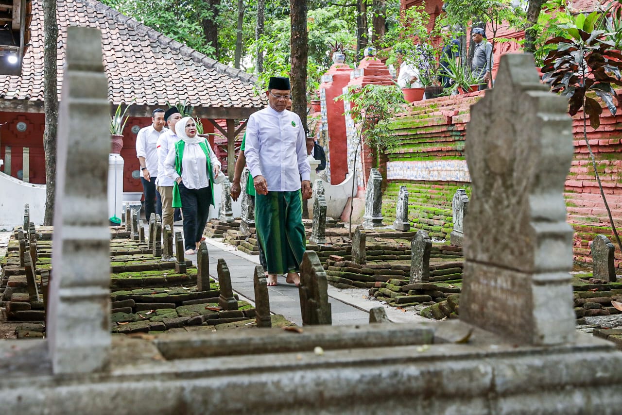 Mardiono mengatakan, kedatangannya kali ini dilakukan sebagai bentuk ikhtiar politik jelang Pemilu 2024 mendatang.