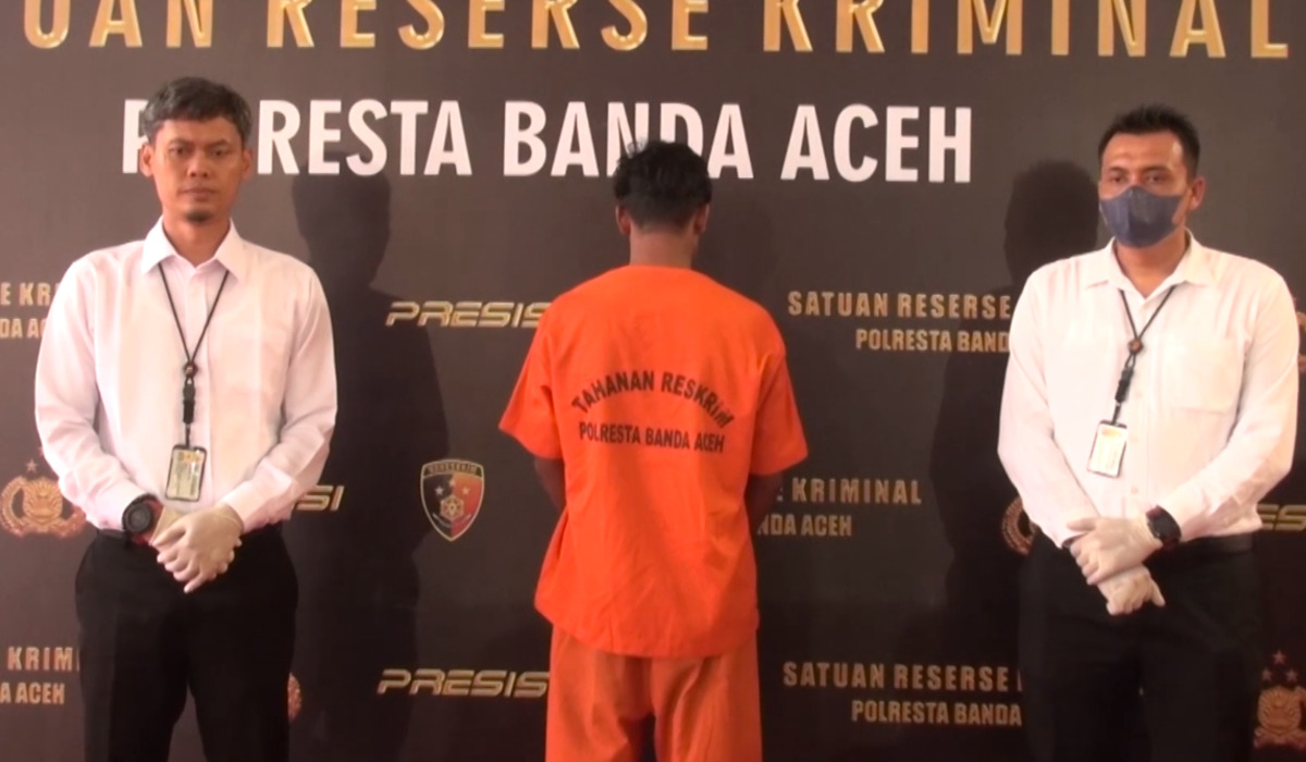  Pengungsi Rohingya berinisial MA (35), tersangka penyelundupan manusia.