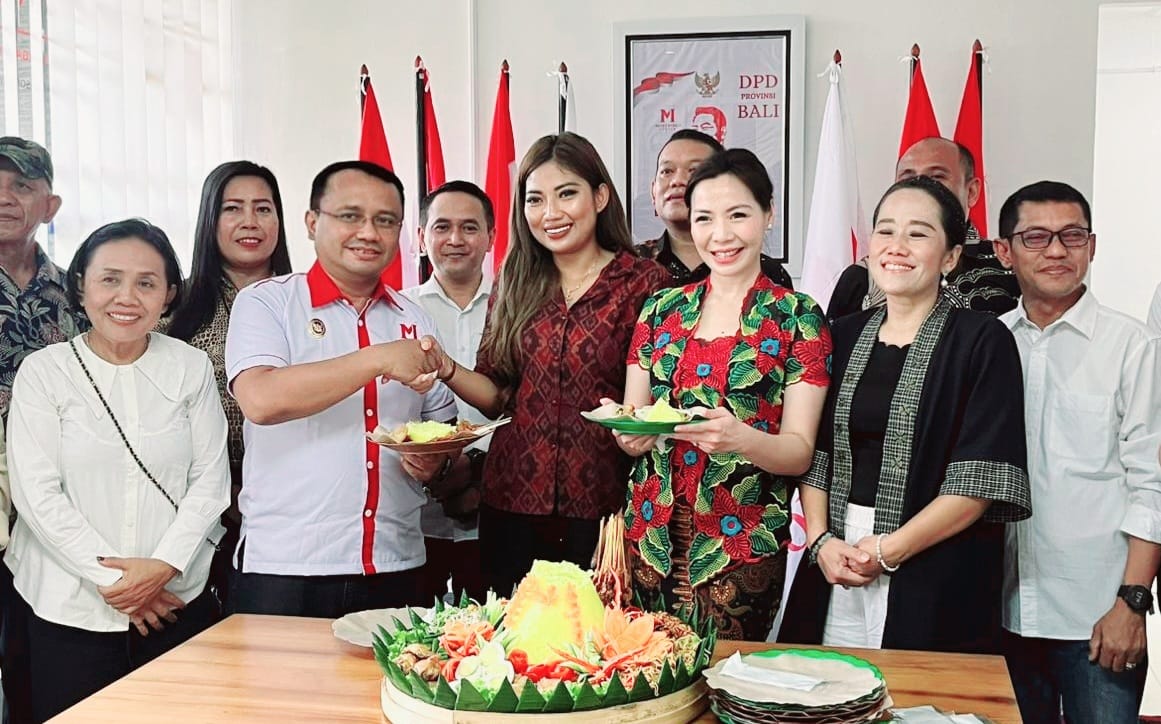 Acara peresmian Sekretariat DPD Bali  Moeldoko Center.