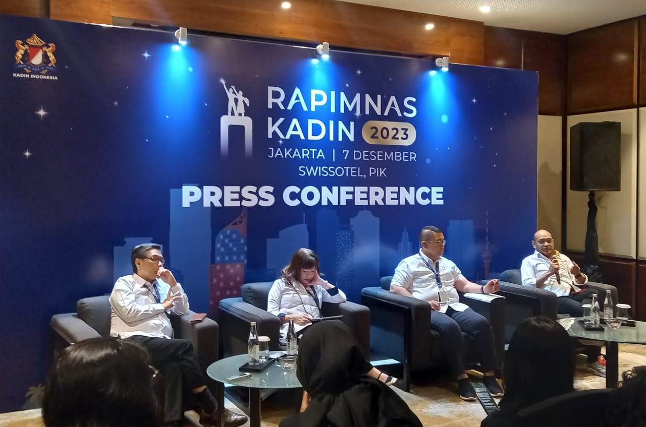 Kadin Indonesia meyakini pertumbuhan ekonomi Indonesia masih akan tumbuh dan berada pada angka 5,5% pada tahun Pemilu 2024.